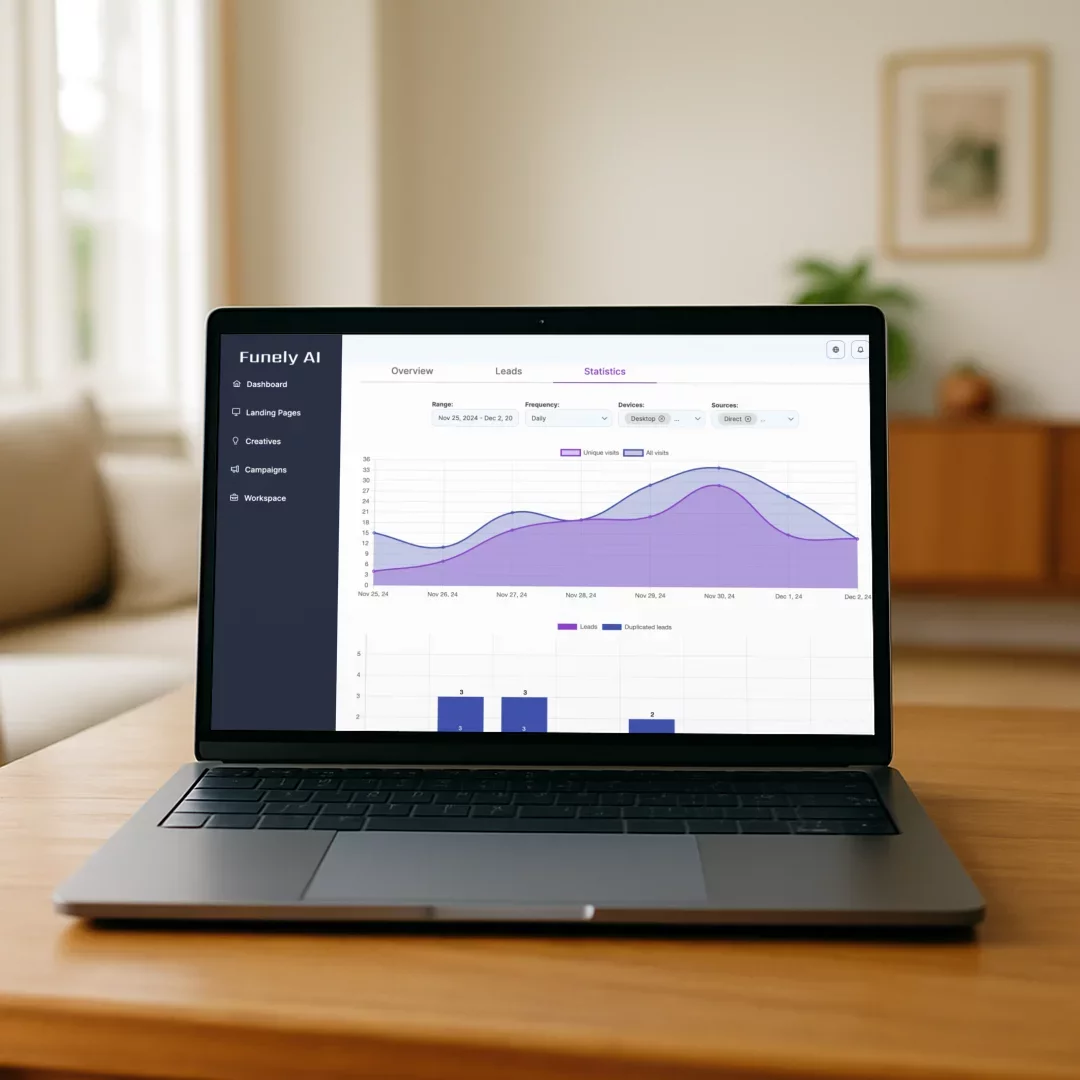 Image of a smiling entrepreneur using a digital platform to streamline business operations.